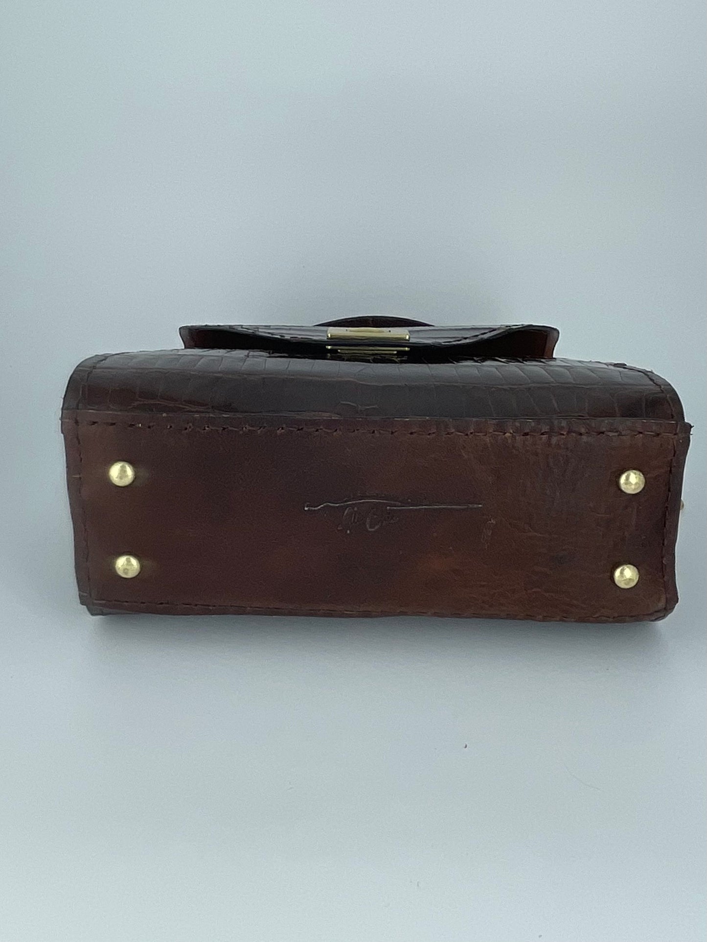Small Handbag 100% Alligator Exterior