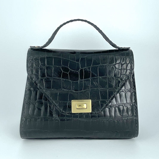 Small Handbag 100% Alligator Exterior