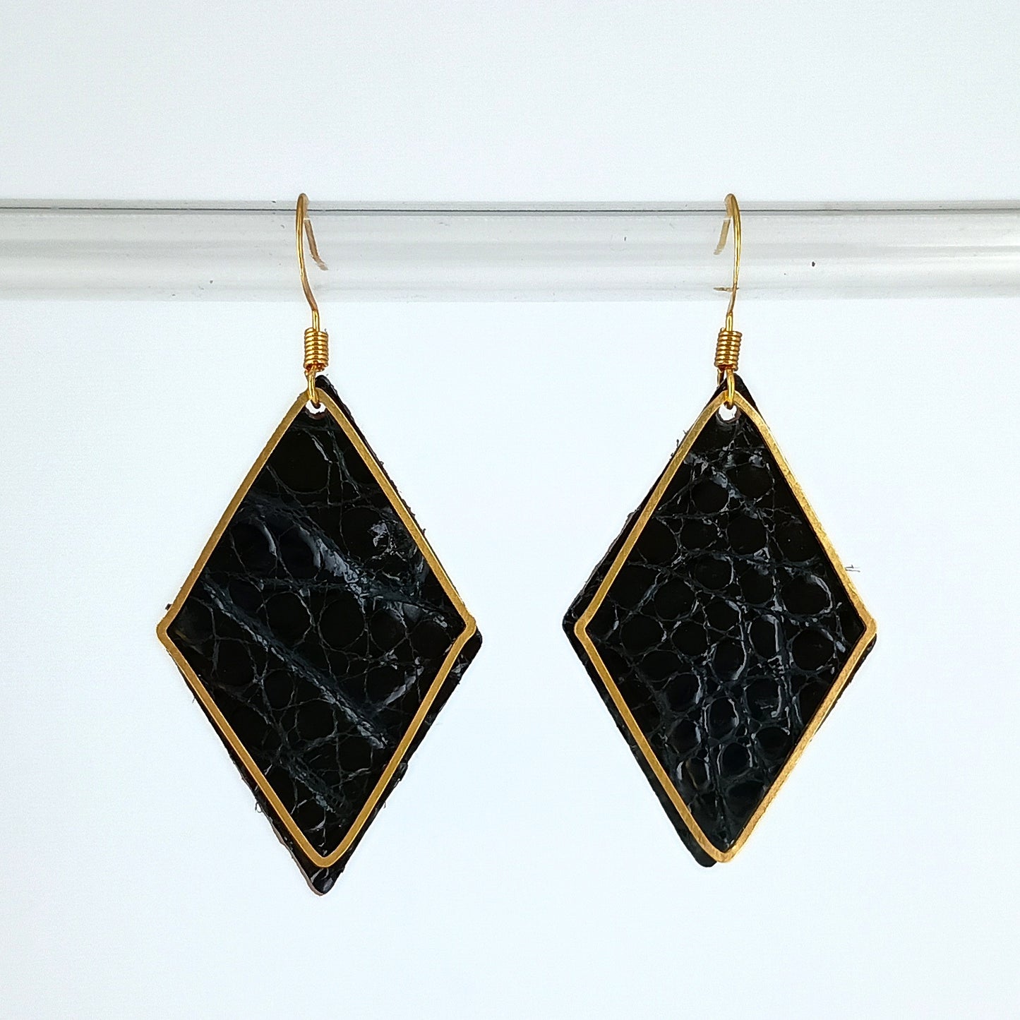 Diamond Hoop | American Alligator