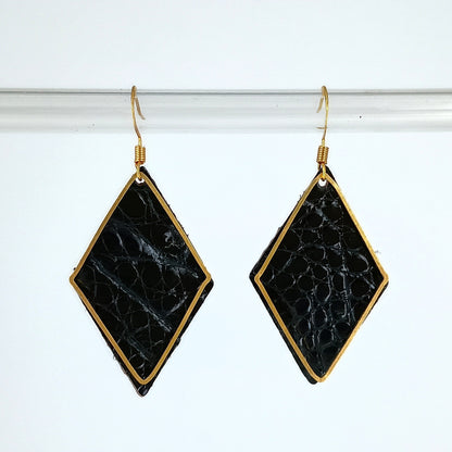 Diamond Hoop | American Alligator