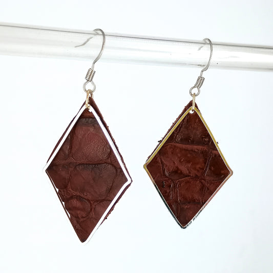 Diamond Hoop | American Alligator