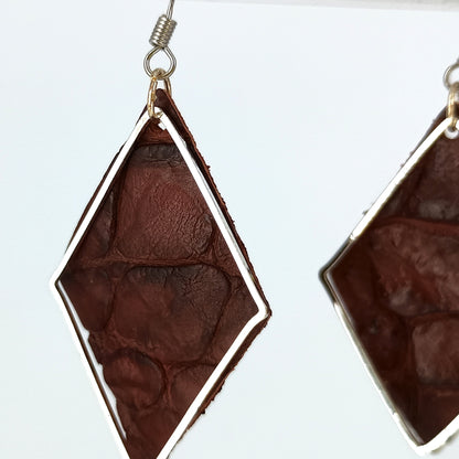 Diamond Hoop | American Alligator