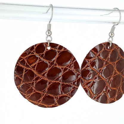 Circle Earring | American Alligator