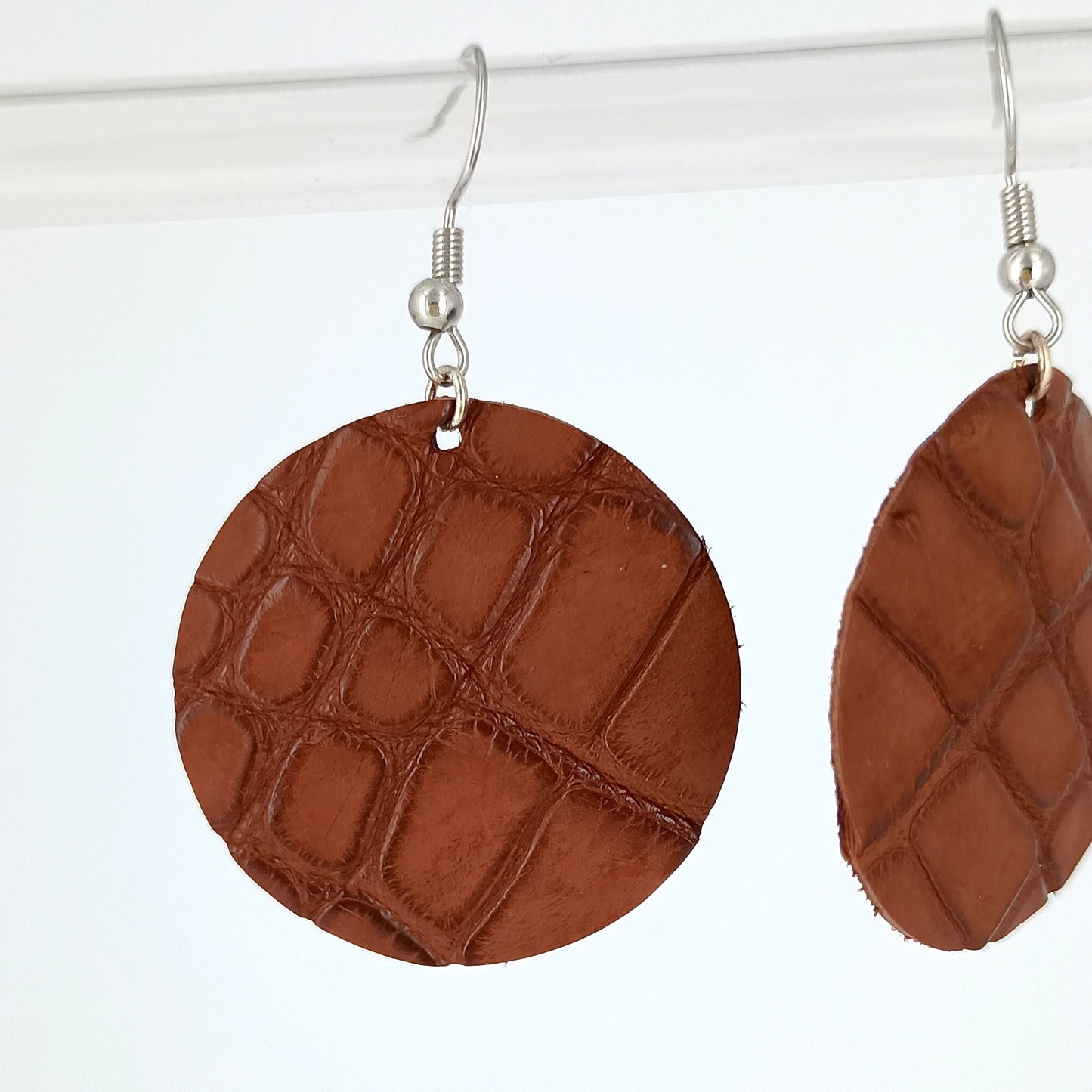 Circle Earring | American Alligator